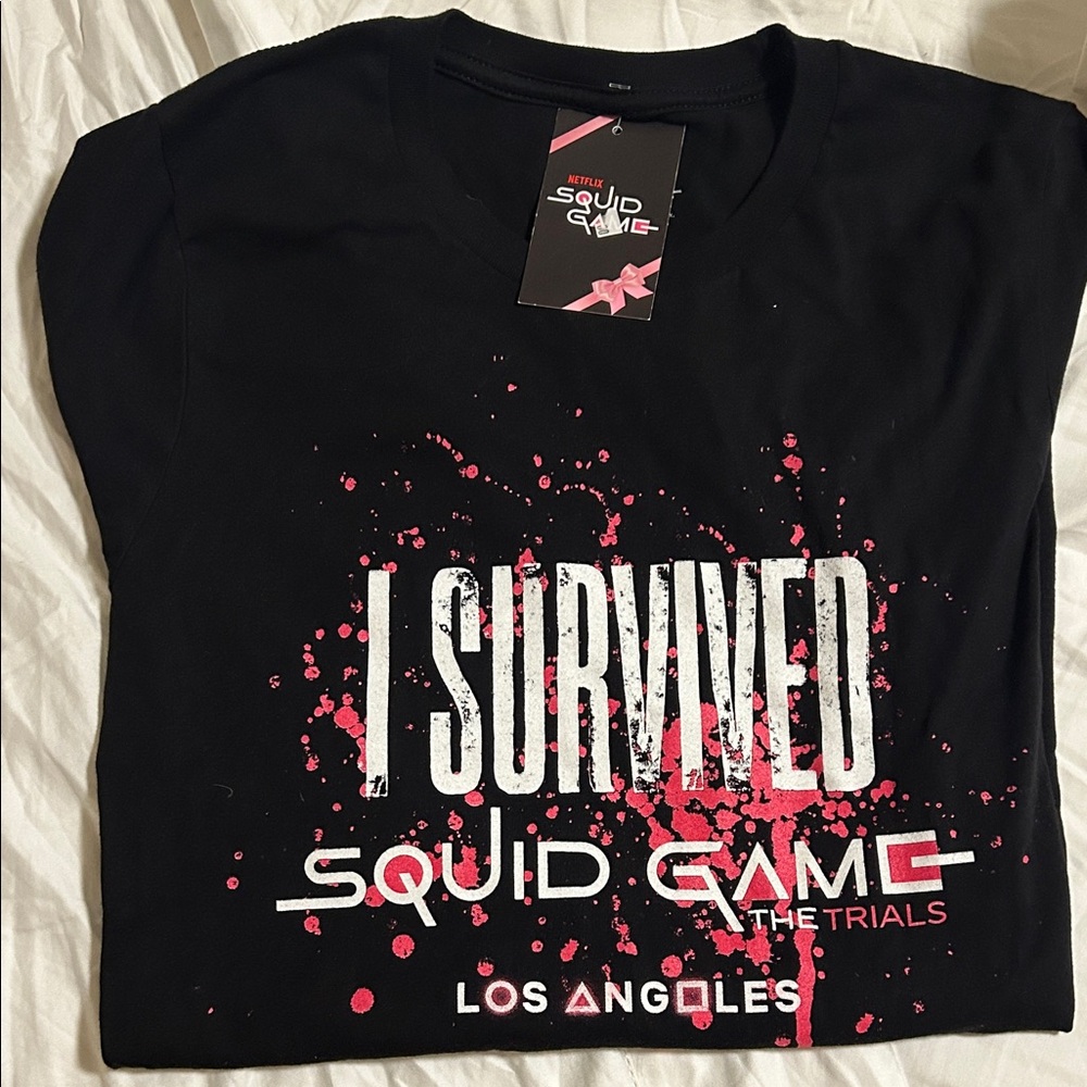 Black Squid Game T-Shirt